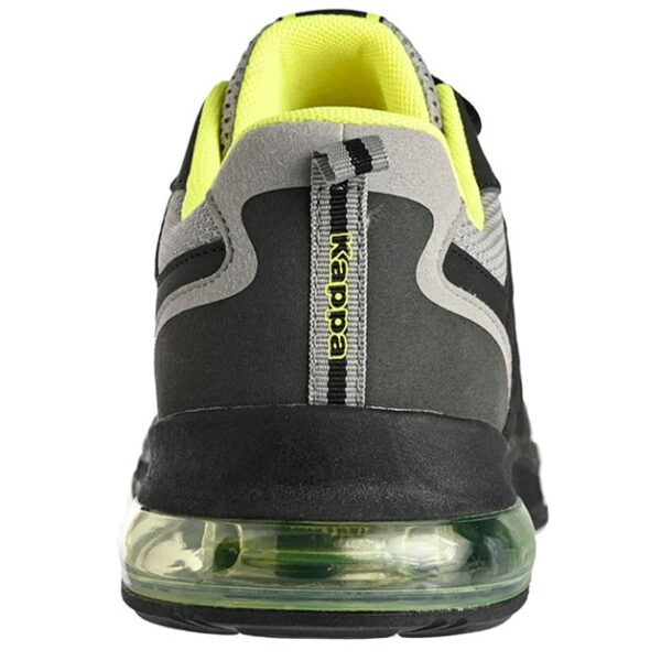 KAPPA - LOGO SPLINTER black grey md yellow fluo – Image 3