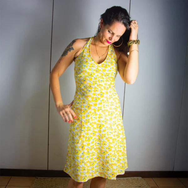 Penelope Dress Jaune – Image 2