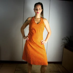Penelope Dress Orange